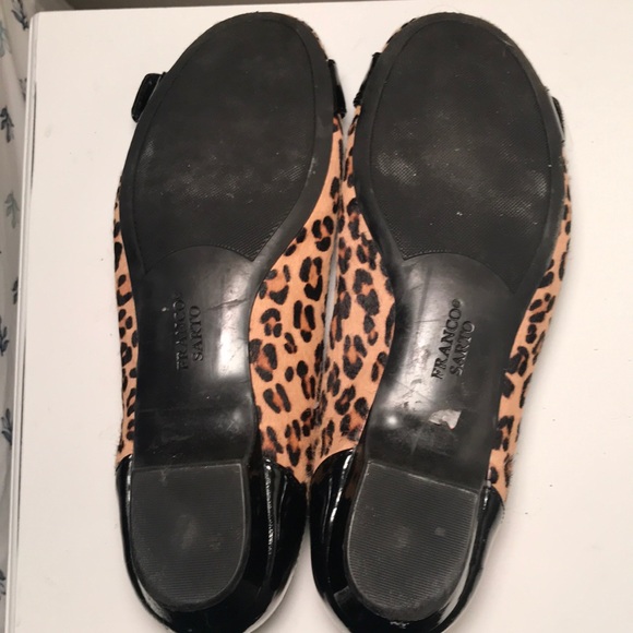 Leopard print and patent leather flats - Picture 5 of 7